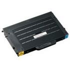 Remanufactured Cyan toner for use in Samsung models CLP500/550/550n